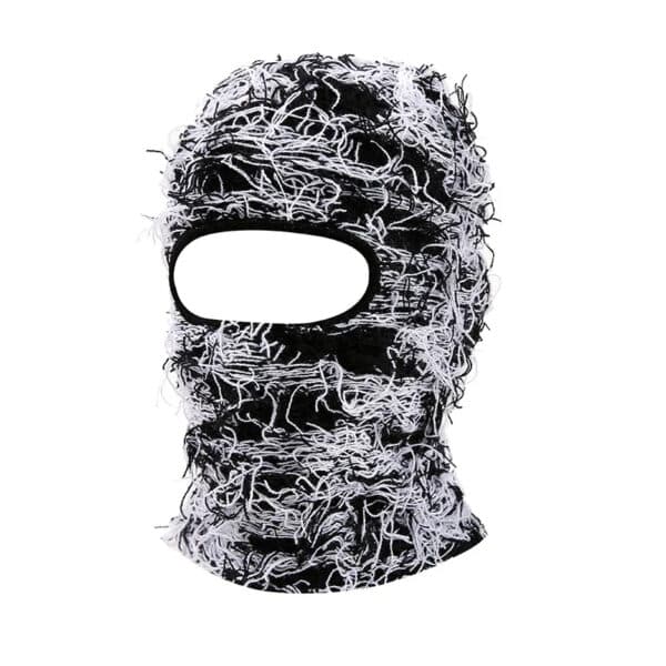 Cagoule/passe-montagne Unisexe Noir - Taille Universelle - Pour Moto, Ski, Vélo, Randonnée - Tissu Stretch Respirant