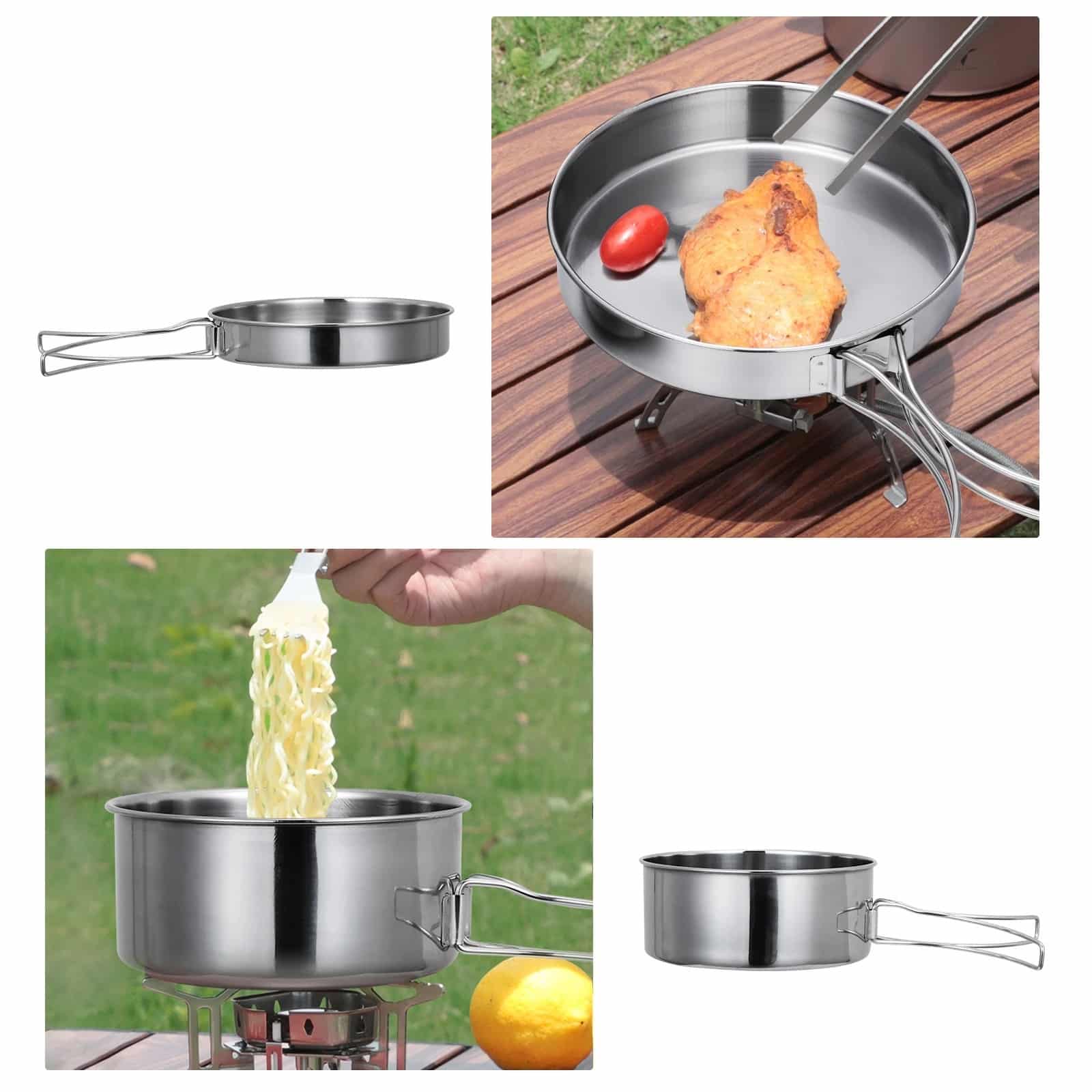 batterie de cuisine camping