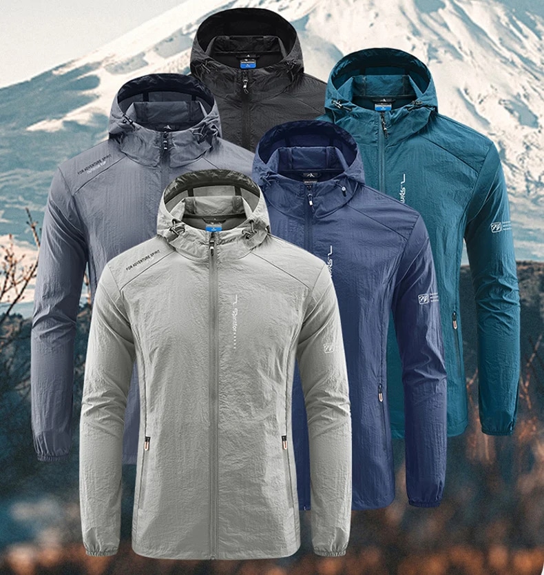 Veste coupe vent homme