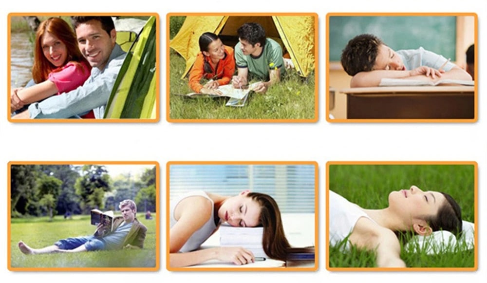 Oreiller de camping en nylon