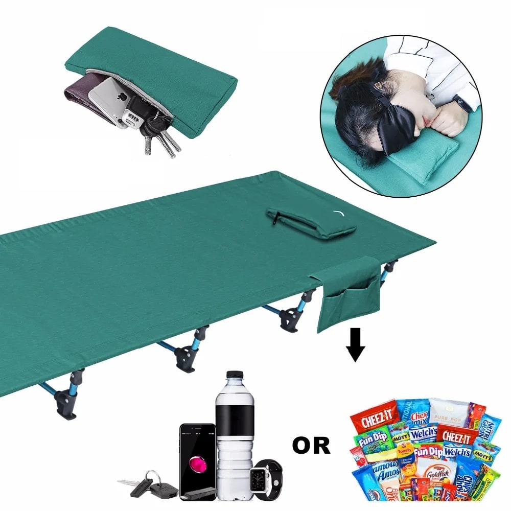 Lit de camping pliable