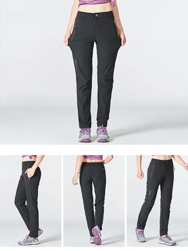 Pantalon de randonnée extensible femme