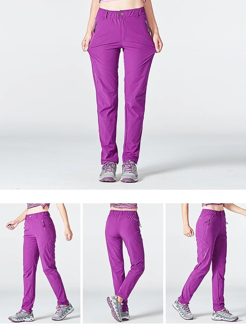 Pantalon de randonnée extensible femme