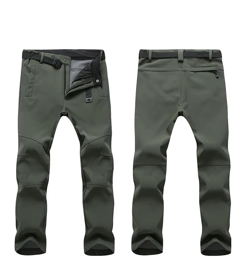 Pantalon de randonnée homme doubure polaire