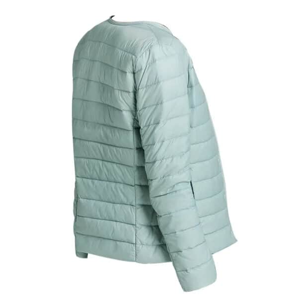 Doudoune femme col rond