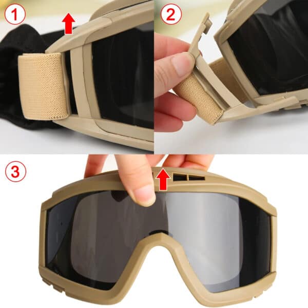 Lunettes tactiques