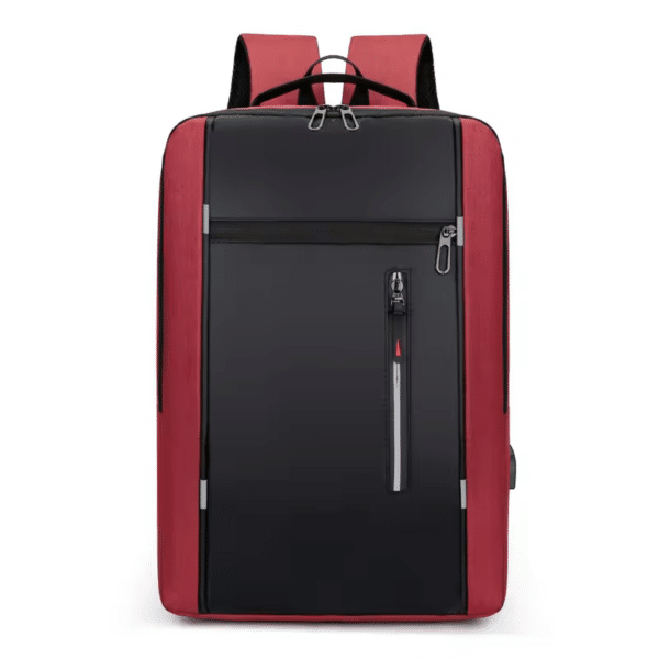Sac à dos homme USB et multiples poches de rangement – Image 5