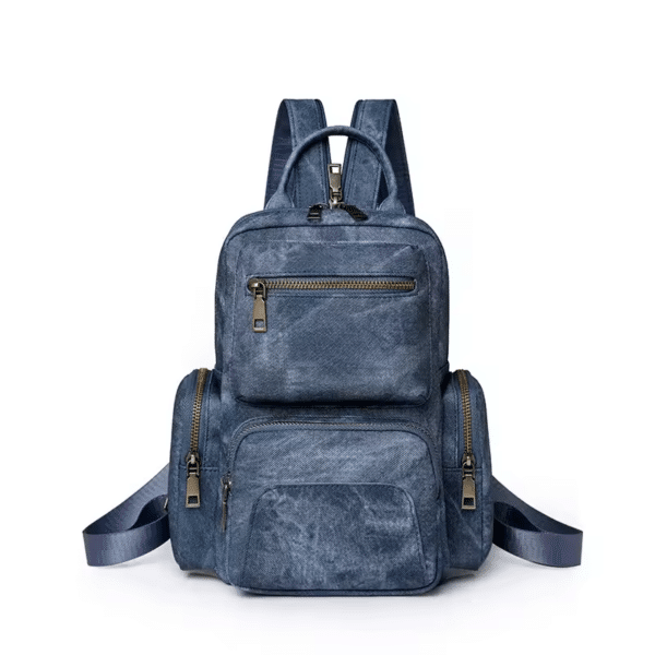 Sac à dos femme convertible en cuir PU – Image 2