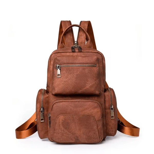 Sac à dos femme convertible en cuir PU – Image 3