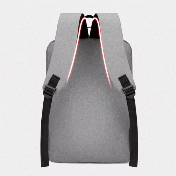 Sac à dos homme USB et multiples poches de rangement – Image 6