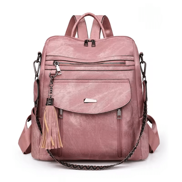 Sac à dos femme avec pompon – Image 2