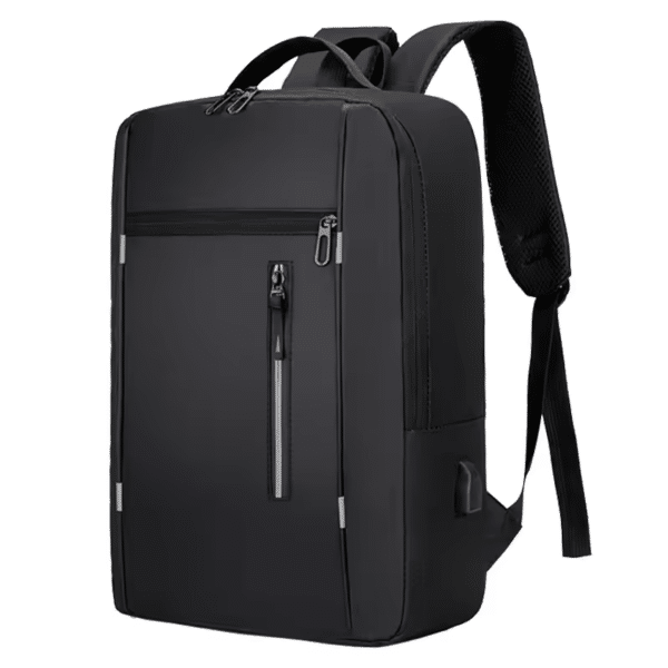 Sac à dos homme USB et multiples poches de rangement