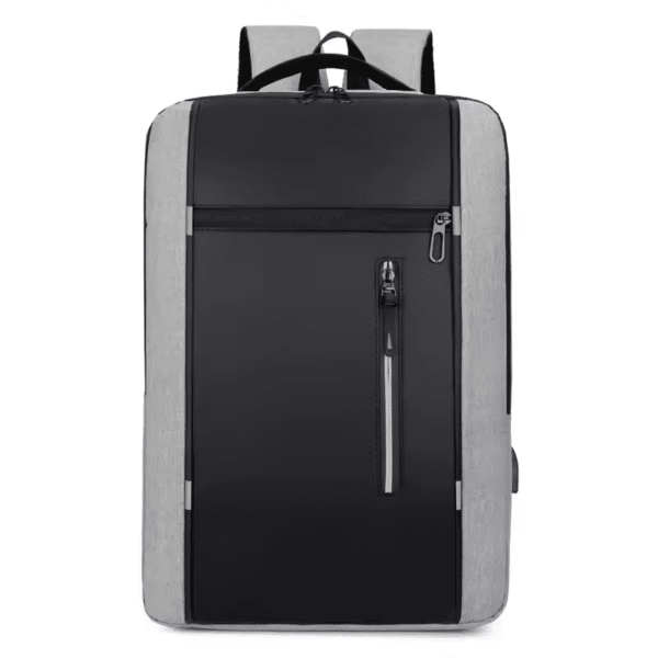 Sac à dos homme USB et multiples poches de rangement – Image 4