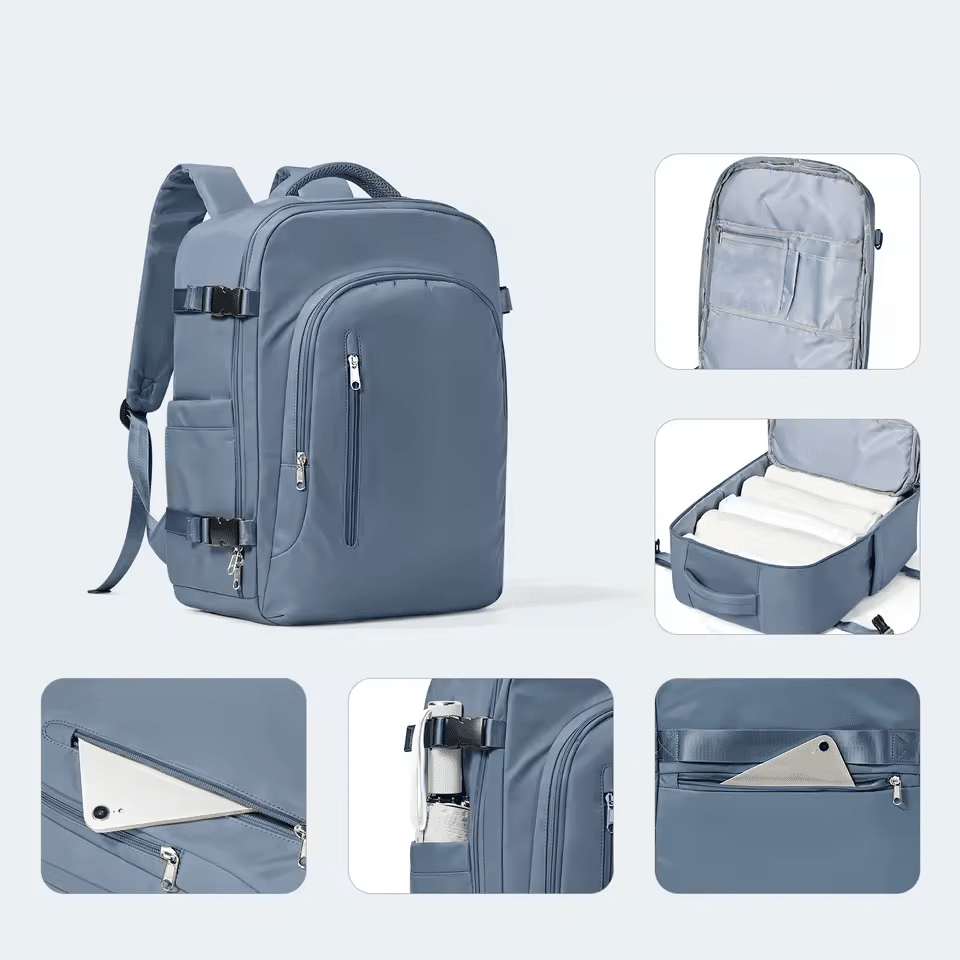 Sac à dos femme ordinateur voyage – Image 11