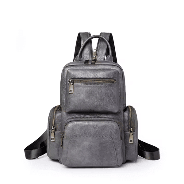 Sac à dos femme convertible en cuir PU – Image 5