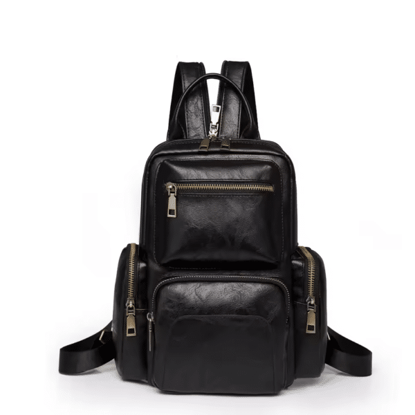 Sac à dos femme convertible en cuir PU – Image 4