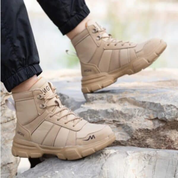 Chaussures de sécurité et de randonnée montantes avec bout en acier – Image 10