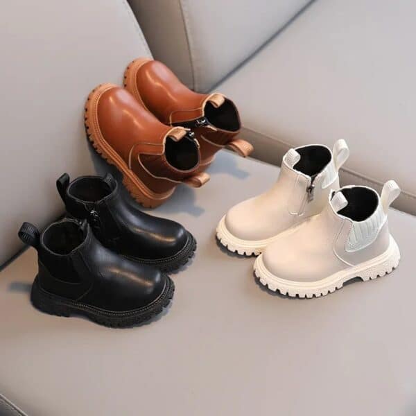Bottes enfants élégantes et chaudes pour l’automne et l’hiver – Image 3