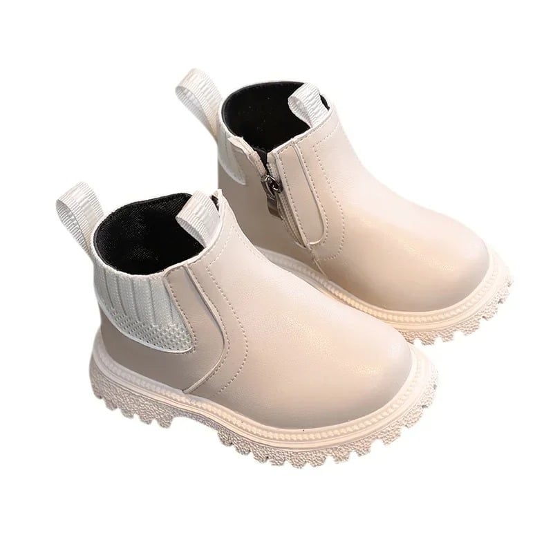 Bottes Pour Enfant 1 à 6 Ans - Confortables, Flexibles Et Respirantes - Semelle Stimulant La Voute Plantaire - Fermeture Double Velcro - Pour Automne Et Hiver