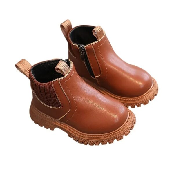 Bottes enfants élégantes et chaudes pour l’automne et l’hiver